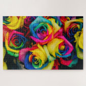 regenboogspuitje rozen legpuzzel (Horizontaal)