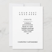 regenboogstaart kaart (Achterkant)