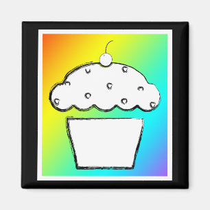 regenboogstaart magneet