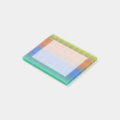 Regenboogstaartspelden Aanpassen of Vette spelden  Post-it® Notes (Schuin)