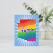 Regenboogstaat Arizona Briefkaart (Staand voorkant)