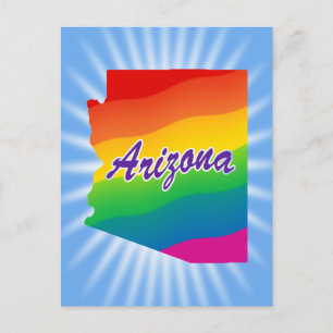 Regenboogstaat Arizona Briefkaart