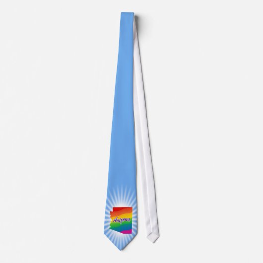 Regenboogstaat Arizona Stropdas (Voorkant)