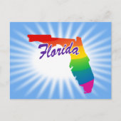 Regenboogstaat Florida Briefkaart (Voorkant)