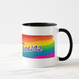 Regenboogstaat Kansas Mok
