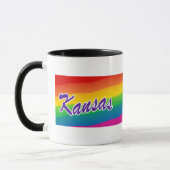 Regenboogstaat Kansas Mok (Links)