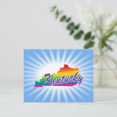 Regenboogstaat Kentucky Briefkaart (Staand voorkant)