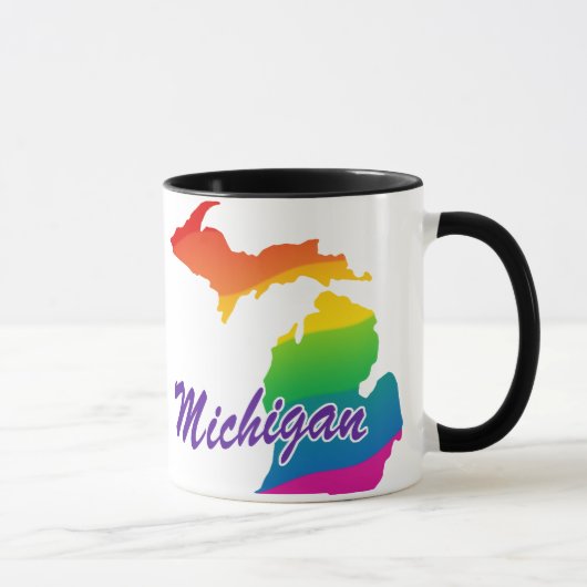 Regenboogstaat Michigan Mok (Rechts)