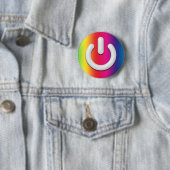 Regenboogstand-by Button - Verticaal (In situ)