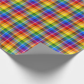 Regenboogstang Cadeaupapier (Hoek)