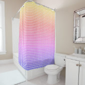 Regenboogstang Douchegordijn (In situ)