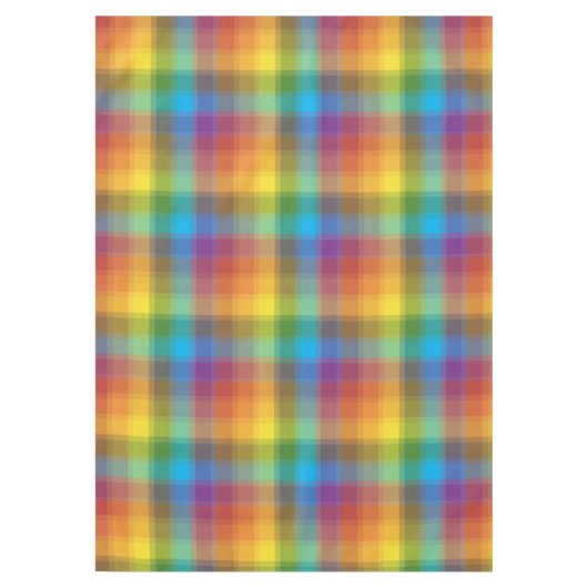 Regenboogstang Tafelkleed (Voorkant)