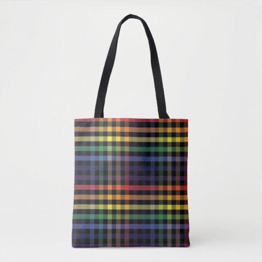 Regenboogstang Tote Bag (Voorkant)