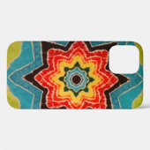 Regenboogstaren Tie Dye PhatDyes Case-Mate iPhone Case (Achterkant (horizontaal))