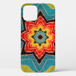 Regenboogstaren Tie Dye PhatDyes Case-Mate iPhone Case