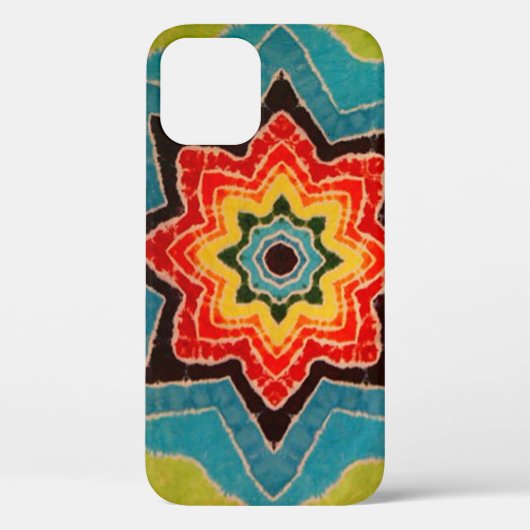 Regenboogstaren Tie Dye PhatDyes Case-Mate iPhone Case (Achterkant)