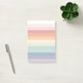 Regenboogstaven genummerd post-it® notes (Kantoor)