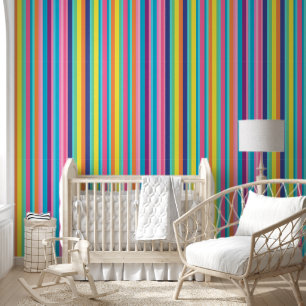 Regenboogstaven voor pastel behang
