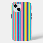 Regenboogstaven voor pastel Case-Mate iPhone case (Achterkant)