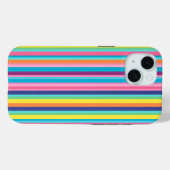 Regenboogstaven voor pastel Case-Mate iPhone case (Achterkant (horizontaal))