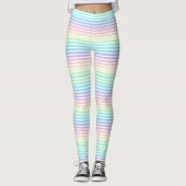 Regenboogstaven voor pastel leggings (Voorkant)