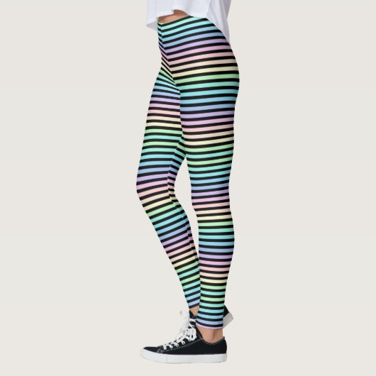 Regenboogstaven voor pastel leggings (Links)