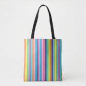 Regenboogstaven voor pastel tote bag (Voorkant)