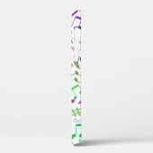 regenboogster muzieknoten rockstar Case-Mate iPhone case (Achterkant / Links)