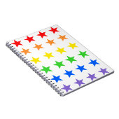 Regenboogsterhemel Notitieboek (Rechterzijde)