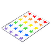 Regenboogsterhemel Notitieboek (Linkerzijde)
