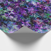 regenboogsterren die papier verpakken (Hoek)