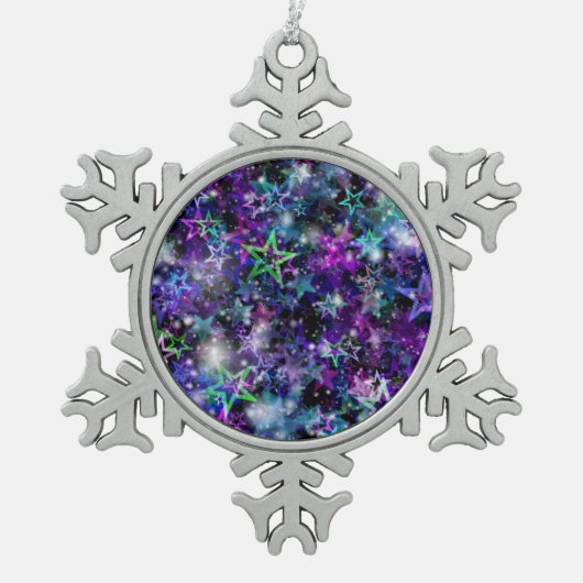 regenboogsterren ornament (Voorkant)