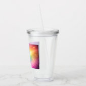 Regenboogsterrenstelsel Acryl Drinkbeker (Links)
