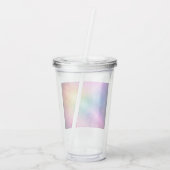 Regenboogsterrenstelsel Acryl Drinkbeker (Achterkant)