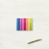 Regenboogsticks Post-it® Notes (Op bureau)