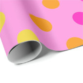regenboogstippen cadeaupapier (Rol Hoek)