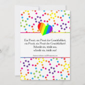 RegenboogStippen Kaart (Voorkant)