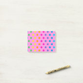 regenboogstippen post-it® notes (Op bureau)