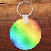 RegenboogStippen Sleutelhanger (Voorkant)