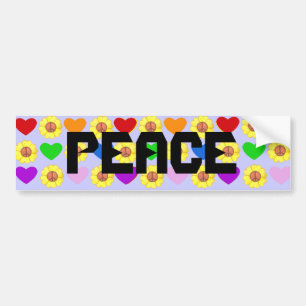 Regenboogstommelaar Bumpersticker