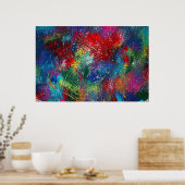 regenboogstoten poster (Keuken)