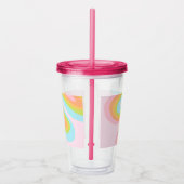 Regenboogstraal Acryl Drinkbeker (Rechts)
