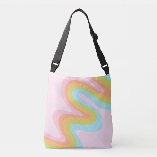 Regenboogstraal Crossbody Tas (Voorkant)