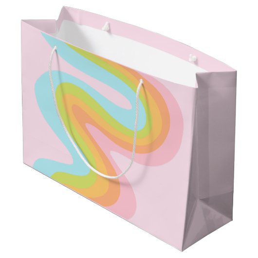 Regenboogstraal Groot Cadeauzakje (Achterkant Gekanteld)