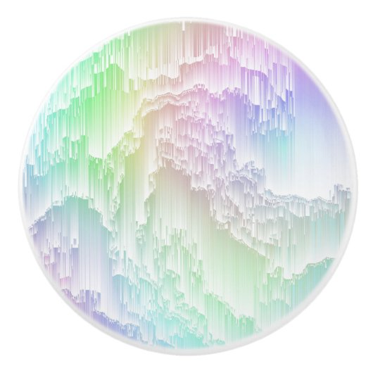 Regenboogstraal Keramische Knop (Voorkant)