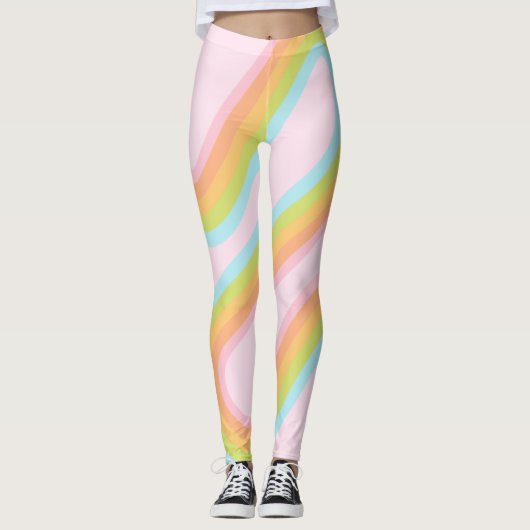 Regenboogstraal Leggings (Voorkant)