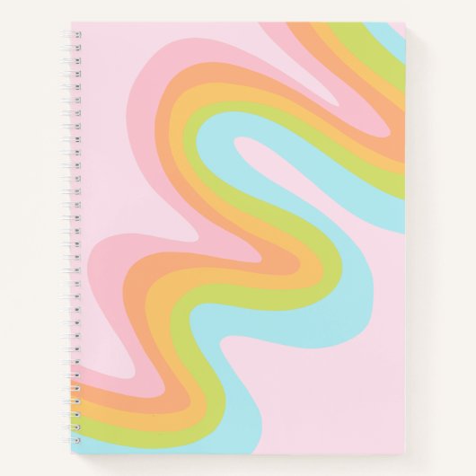 Regenboogstraal Notitieboek (Voorkant)