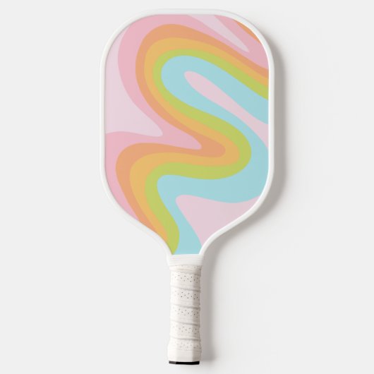 Regenboogstraal Pickleball Paddle (Achterkant)