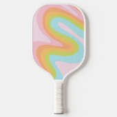 Regenboogstraal Pickleball Paddle (Voorkant)