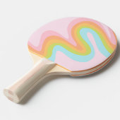 Regenboogstraal Tafeltennisbatje (Voorkant Gekanteld)